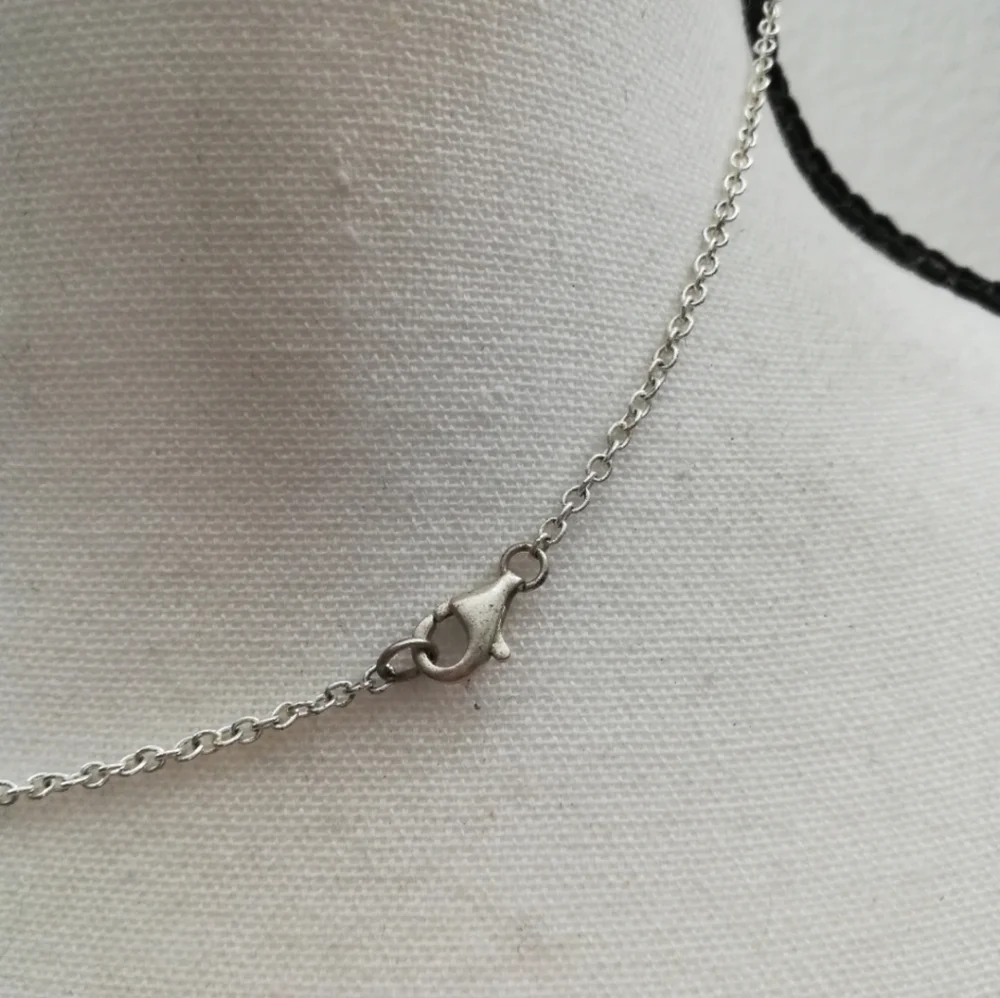 Silver Tone I Love (Heart) Dance Charmed Necklace for Girls
